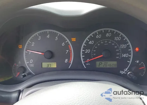 2010 Toyota Corolla Le z USA, uszkodzony, nr VIN 2T1BU4EE3AC260716